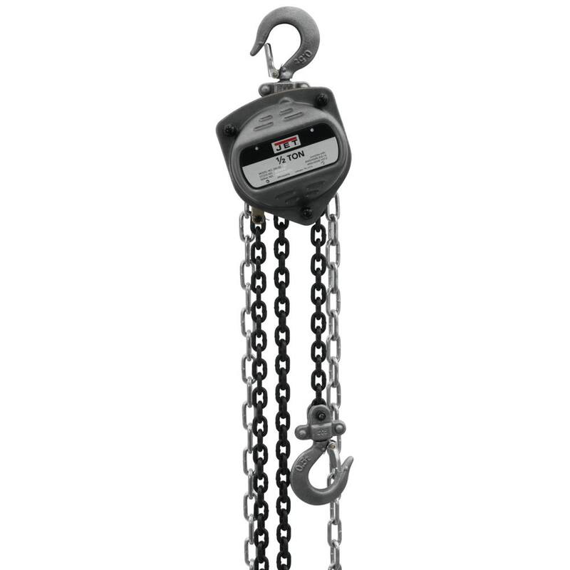 Jet S90-50-10 1/2-Ton Hand Chain Hoist with 10 ft. Lift - 101900