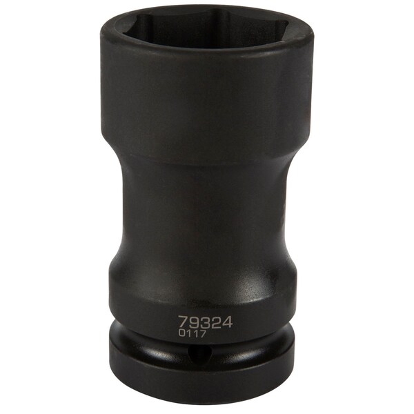 Steelman 1" Drive Budd Wheel 41mm 6-Point Hex and 21mm 4-Point Square Combo Impact Socket - 79324