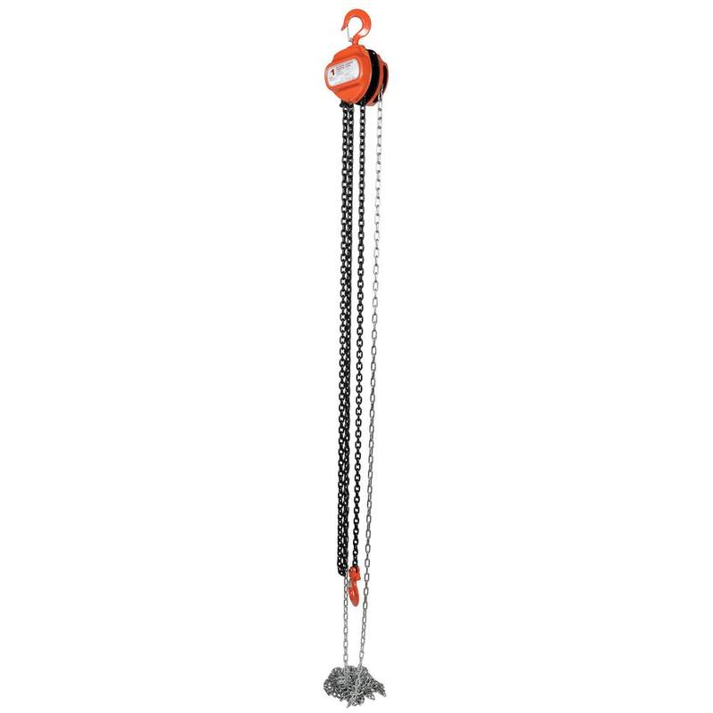 Vestil 2,000 lbs. Capacity 15 ft. Manual Chain Hoist - HCH-2-15
