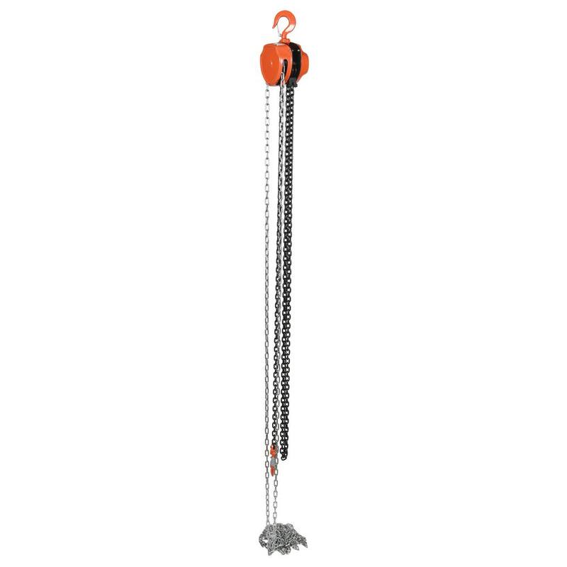 Vestil 2,000 lbs. Capacity 15 ft. Manual Chain Hoist - HCH-2-15