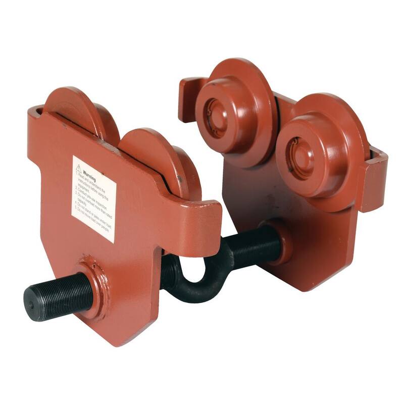 Vestil 2,000 lbs. Capacity Eye Manual Trolley Push - E-MT-2