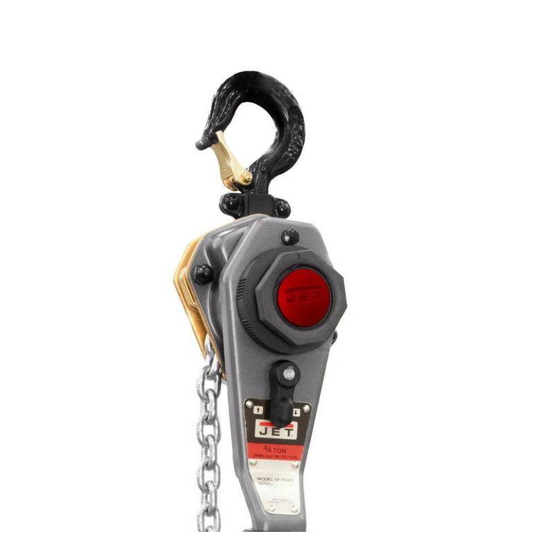 Jet JLH-75WO 3/4-Ton Lever Hoist with 10 ft. Lift and Overload Protection - 376101