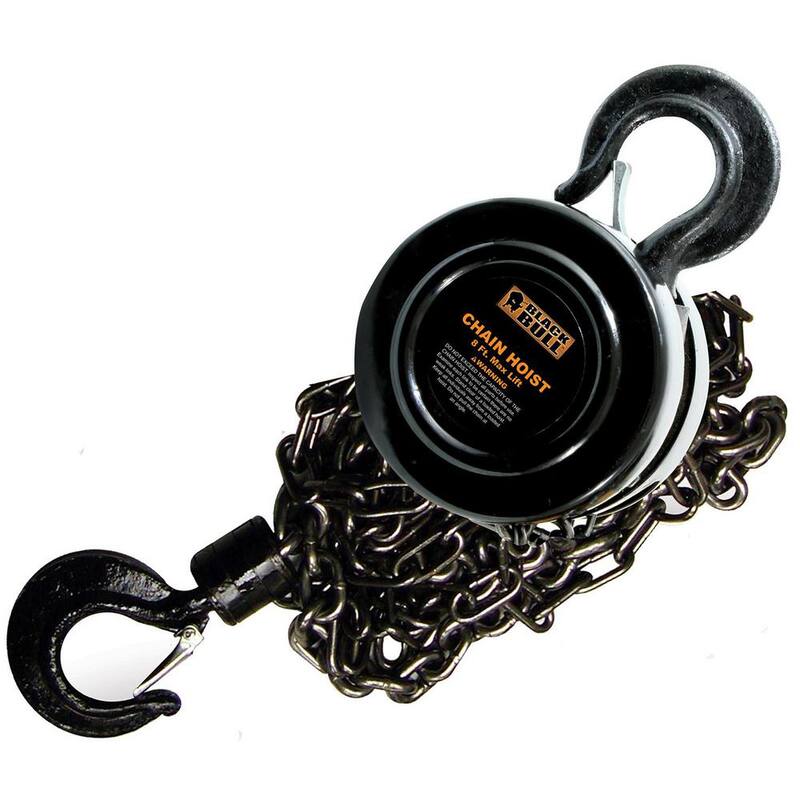 BLACK BULL 3-Ton Heavy-Duty Chain Manual Hoist - 807363