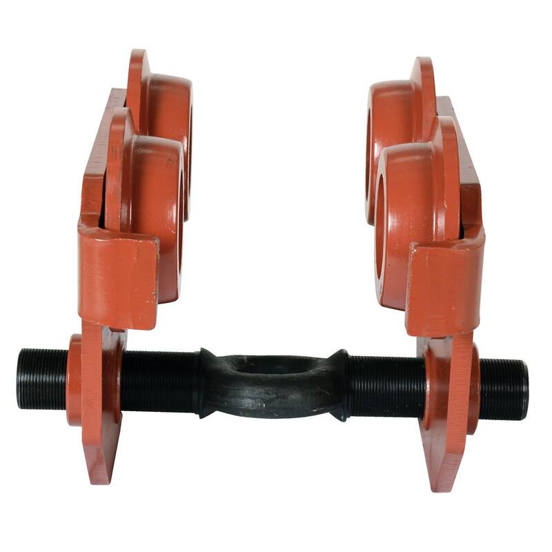 Vestil 6,000 lbs. Capacity Eye Manual Trolley Push - E-MT-6
