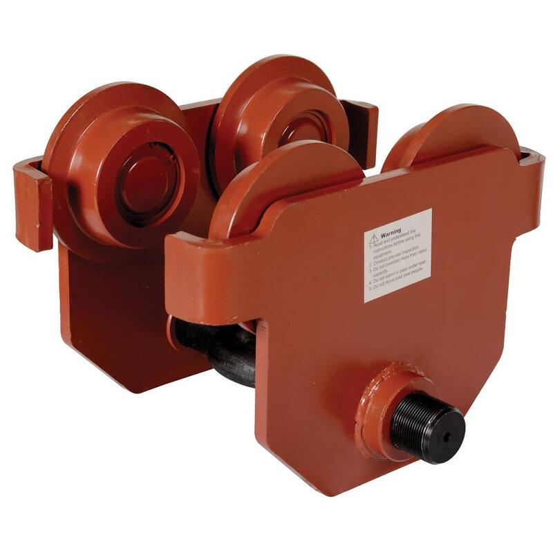 Vestil 6,000 lbs. Capacity Eye Manual Trolley Push - E-MT-6