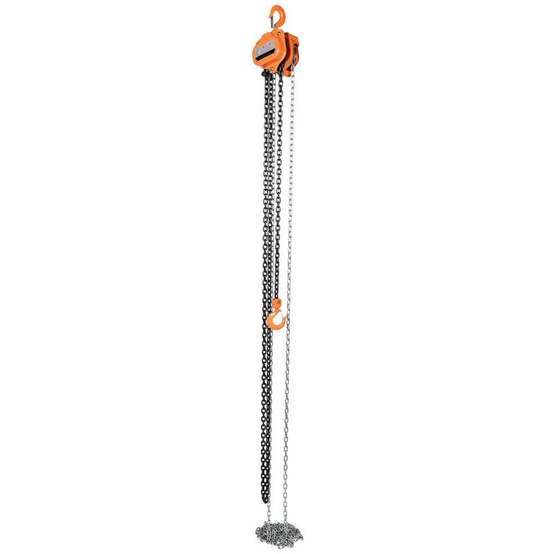 Vestil 2,000 lbs. Capacity 15 ft. Professional Chain Hoist - PHCH-2-15