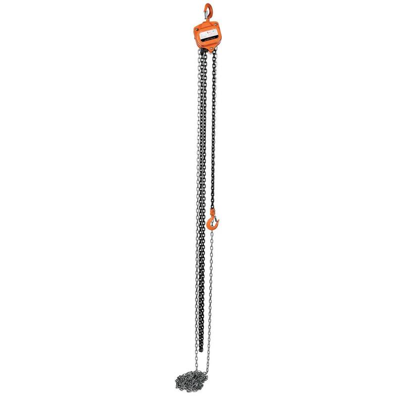 Vestil 2,000 lbs. Capacity 15 ft. Professional Chain Hoist - PHCH-2-15