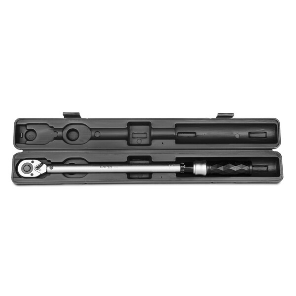 Capri Tools 1/2 in Drive Diamond Ergonomic Grip Torque Wrench, 50-250 ft.-lb. - CP31103