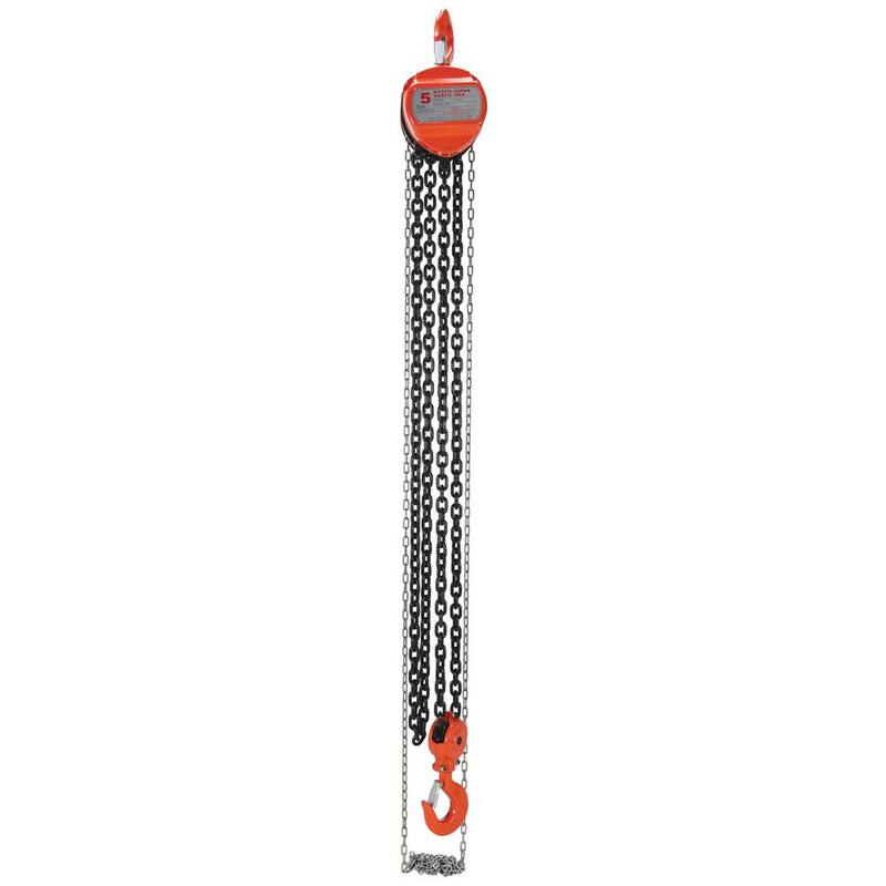 Vestil 10,000 lbs. Capacity 10 ft. Manual Chain Hoist - HCH-10-10