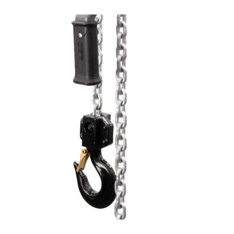 Jet JLH 1-1/2-Ton Lever Hoist with 10 ft. Lift and Overload Protection - 376301