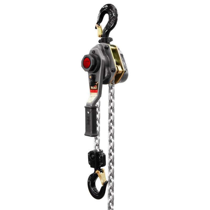 Jet JLH-250WO-10 2-1/2-Ton 10 ft. Lift Lever Hoist with Overload Protection - 376401