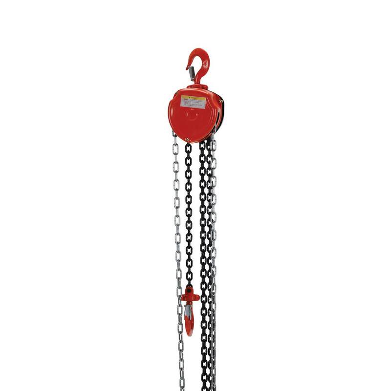Vestil 2,000 lbs. Capacity 10 ft. Manual Chain Hoist - HCH-2-10