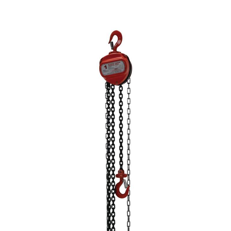 Vestil 2,000 lbs. Capacity 10 ft. Manual Chain Hoist - HCH-2-10