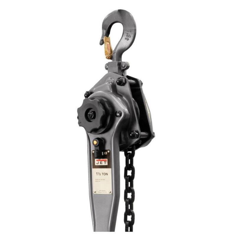 Jet JLP-150A 1-1/2-Ton Lever Hoist with 15 ft. Lift - 287402