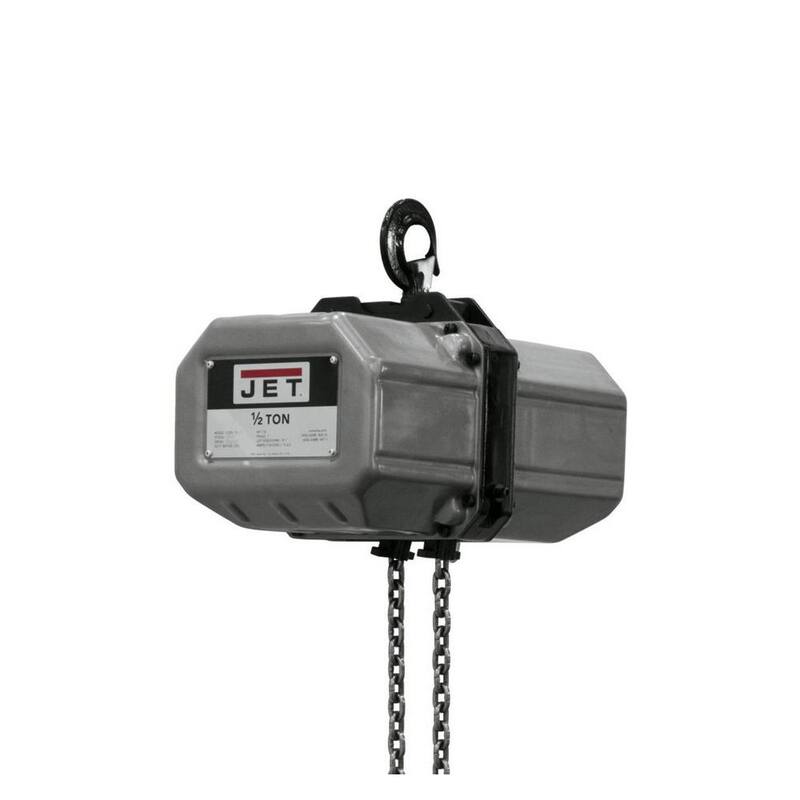 Jet 1/2-Ton Capacity 20 ft. Lift Electric Chain Hoist 1-Phase 115/230-Volt 1/2SS-1C-20 - 121200