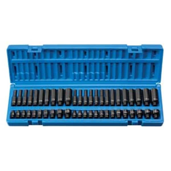 Light House Beauty Eagle  1/4" Drive Standard and Deep Fraction and Metric Master Set - LI2571903