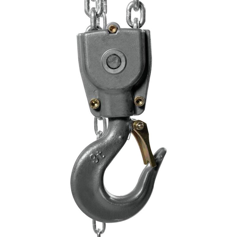 Jet AL100-500-30 5-Ton Hand Chain Hoist with 30 ft. of Lift - 133530