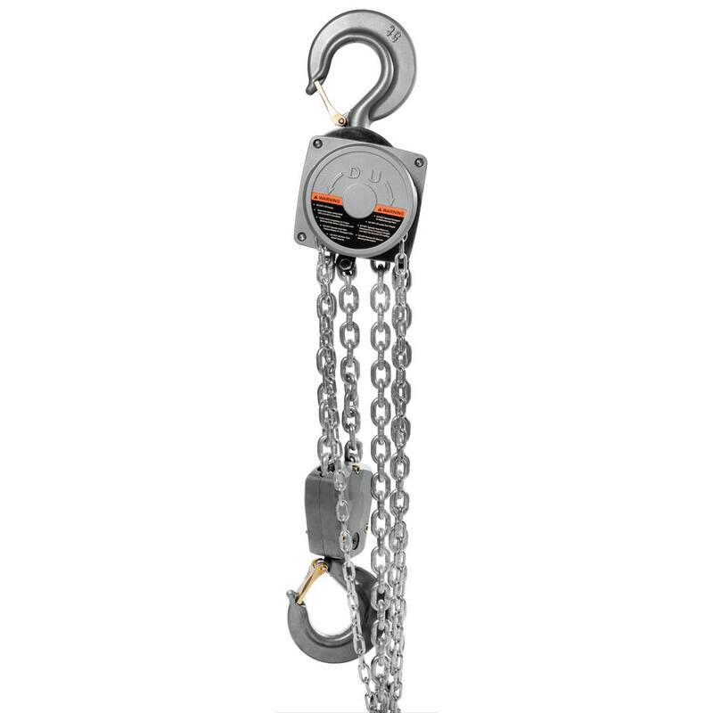 Jet AL100-500-30 5-Ton Hand Chain Hoist with 30 ft. of Lift - 133530