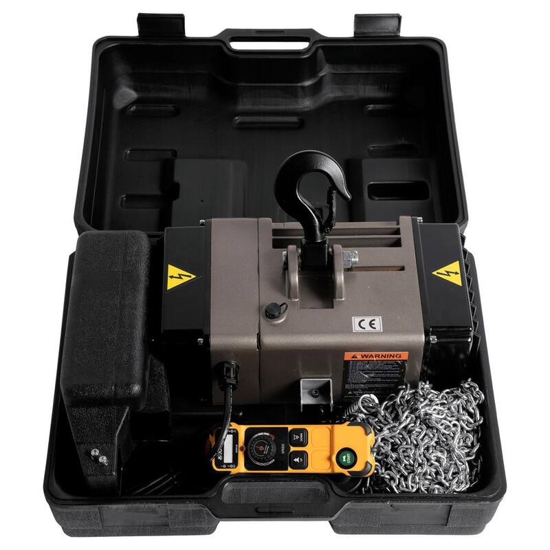 Jet Trademaster 1/4-Ton 20 ft. Electric Chain Hoist 1-Phase Lift - 104013