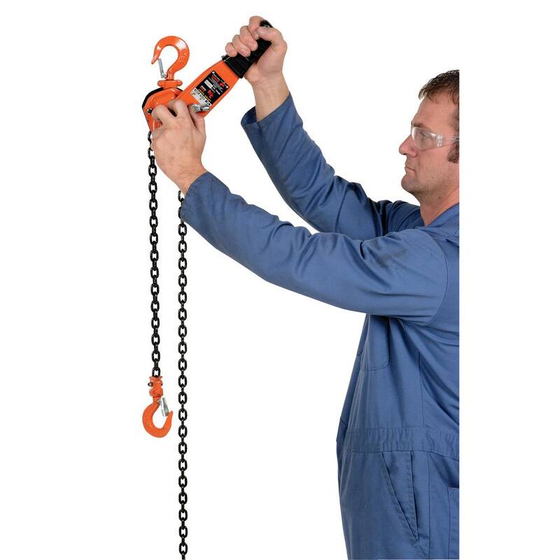 Vestil 1,500 lbs. Capacity 20 ft. Lift Professional Lever Hoist - PLH-15-20
