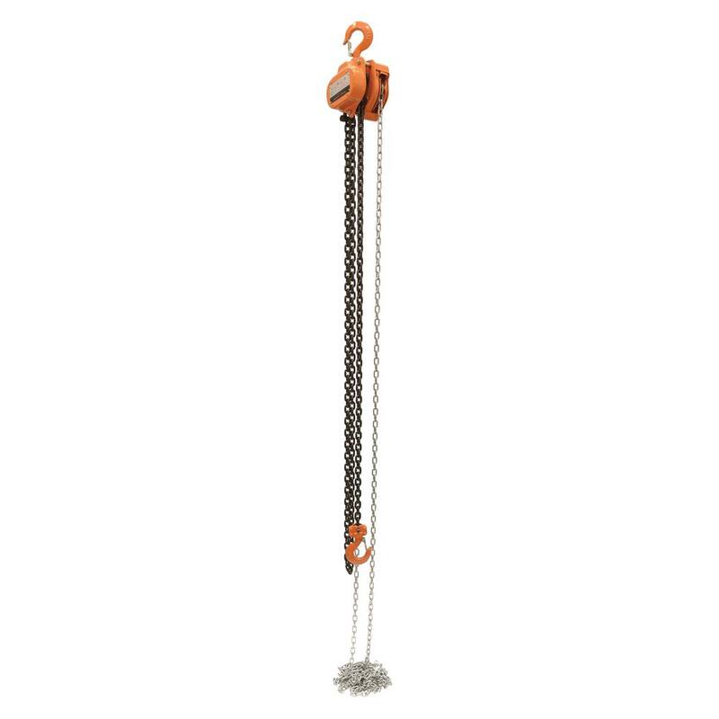 Vestil 3,000 lbs. Capacity 15 ft. Professional Chain Hoist - PHCH-3-15