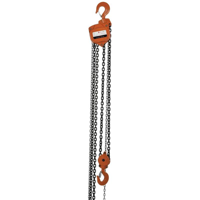 Vestil 10,000 lbs. Capacity 15 ft. Professional Chain Hoist - PHCH-10-15