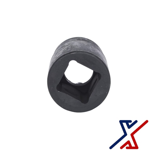 X1 Tools 19 mm. x 1/2 Drive, 6 Point Deep Impact Socket, Spindle Axle Nut 1 Socket by X1 Tools - X1E-HAN-SOC-DEE-1019x1