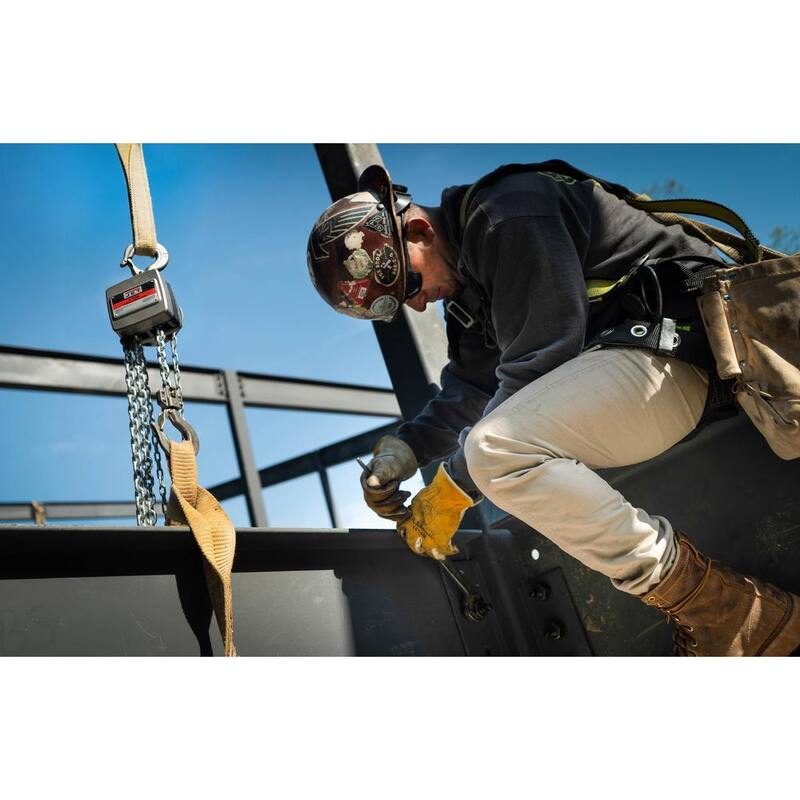 Jet AL100-200-10 2-Ton Hand Chain Hoist with 10 ft. of Lift - 133210