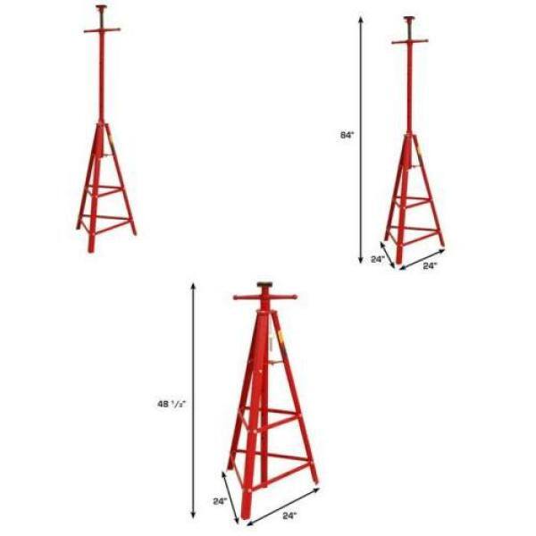 STARK USA 2-Ton Steel Tripod Jack Under Hoist Stand - 58051-H1