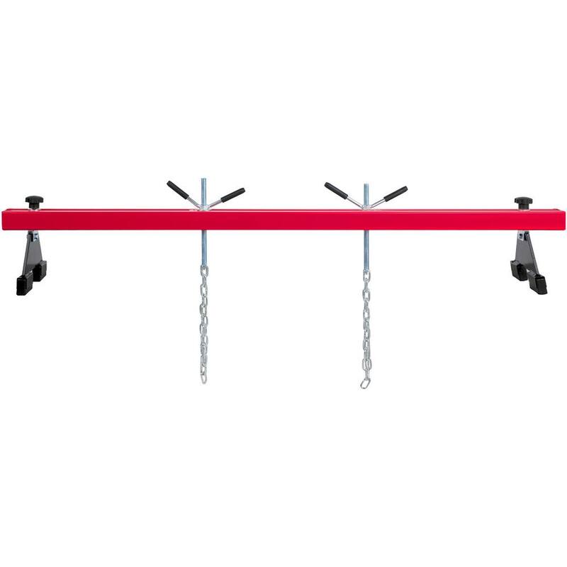SKYSHALO Engine Hoist 2 Point Lift Holder Hoist Dual Hooks, Engine Hoist Keeps Engine Stable for Home Garages & Auto Repair Shop - FDJZCG1100LBSJTOPV0-0718