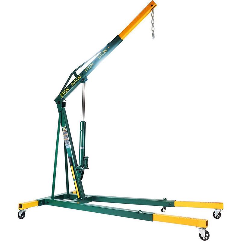 Omega 2-Ton Engine Hoist Stand with Retractable Legs - OP473PS