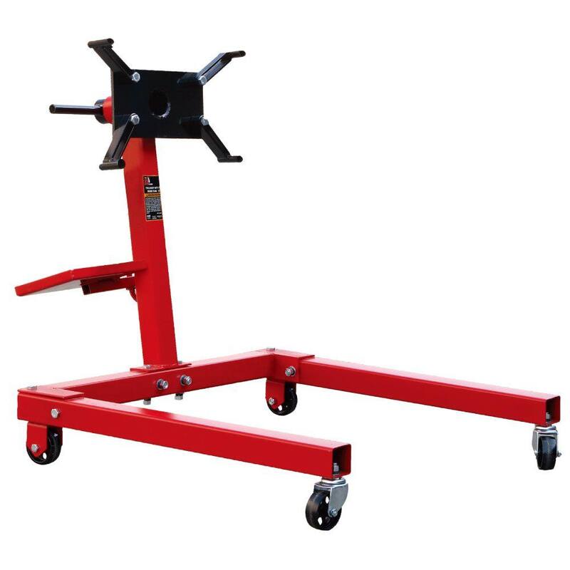 Big Red 1,250 lbs. Engine Stand with Tool Tray - T25671