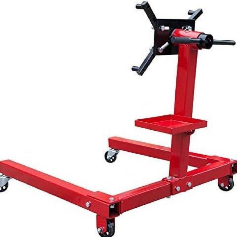 Big Red 1,250 lbs. Engine Stand with Tool Tray - T25671