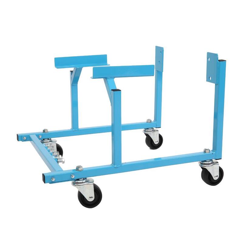 Karl home 1000 lbs. Auto Engine Cradle Stand Fit for Ford Blue - 986288792854