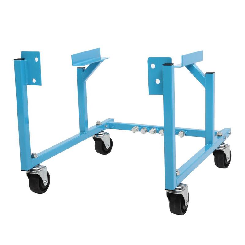 Karl home 1000 lbs. Auto Engine Cradle Stand Fit for Ford Blue - 986288792854