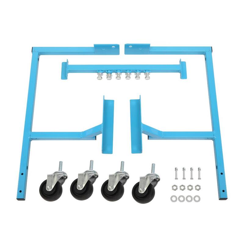 Karl home 1000 lbs. Auto Engine Cradle Stand Fit for Ford Blue - 986288792854