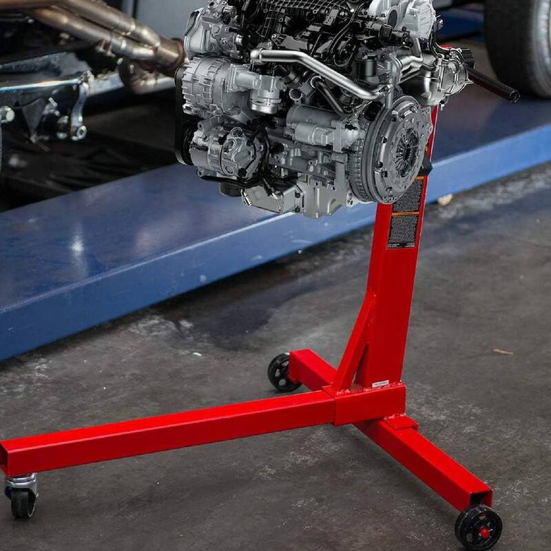 Big Red 750 lbs. Engine Stand with 360-Degree Rotating Head - T23401