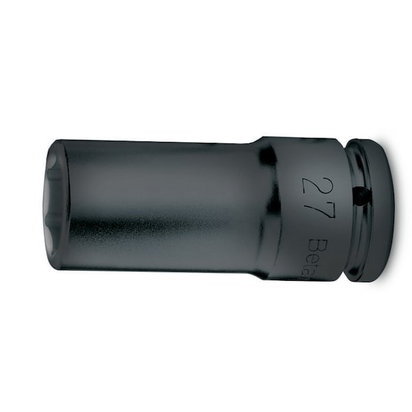Beta 720 L Series 6-Point 1/2 in Drive, Deep Impact Socket, Metric 32mm - 007200332