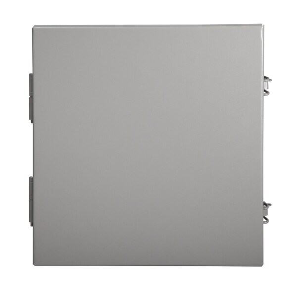 Wiegmann Carbon Steel Electrical Enclosures, 10 in H, 6 in D, 8 in W, NEMA 3R, Lift Off Hinged - LOH100806