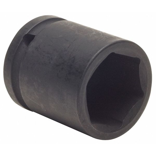 Westward 3/8 in Drive Impact Socket 11/16 in Size 6 pt Standard Depth, Black Oxide - 4LYE5