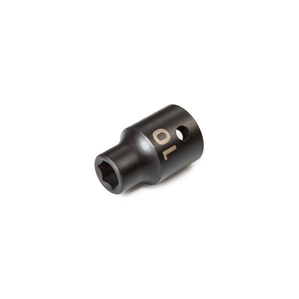 Tekton 1/2 Inch Drive x 10 mm 6-Point Impact Socket - SID22110