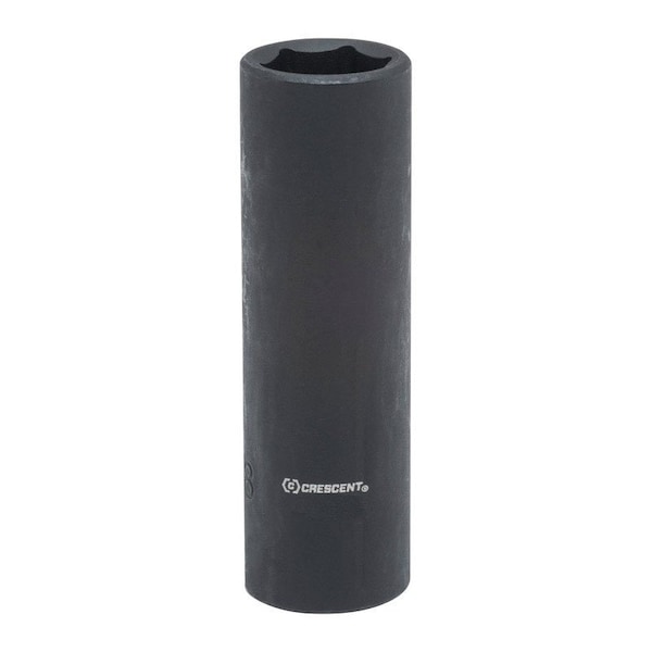 Weller Crescent 21 mm X 1/2 in. drive Metric 6 Point Deep Impact Socket 1 pc - CIMS35N