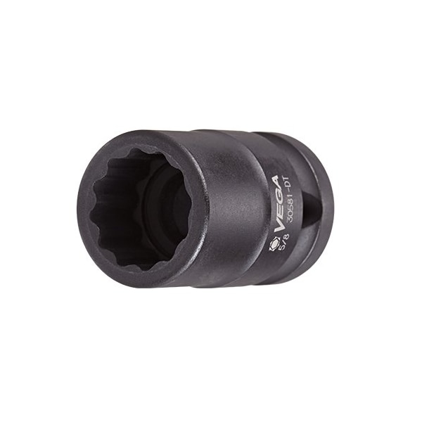 Vega Impact Socket T W, 1/2 Sq Dr 16 mm - 31601-T