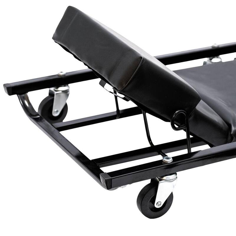 Husky 6 Wheel Automotive Creepers with Adjustable Headrest and 300 lbs. Weight Capacity - HD00109