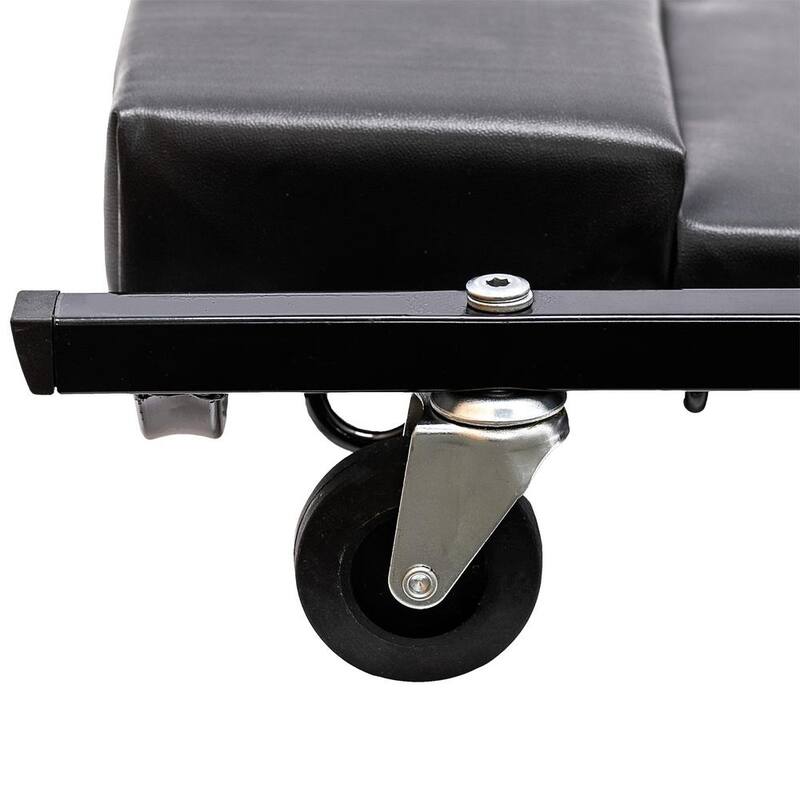 Husky 6 Wheel Automotive Creepers with Adjustable Headrest and 300 lbs. Weight Capacity - HD00109