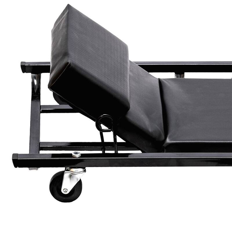 Husky 6 Wheel Automotive Creepers with Adjustable Headrest and 300 lbs. Weight Capacity - HD00109
