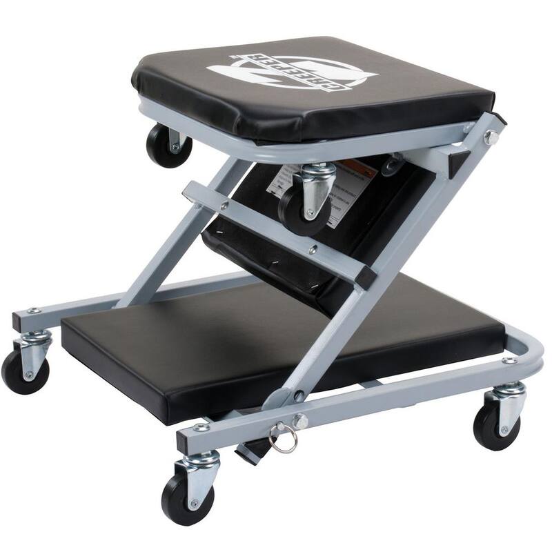 Pro-Lift Z Creeper 2-in-1 Creeper and Seat 36 in. with 6 Casters and 300 lbs. Capacity - C-2036D