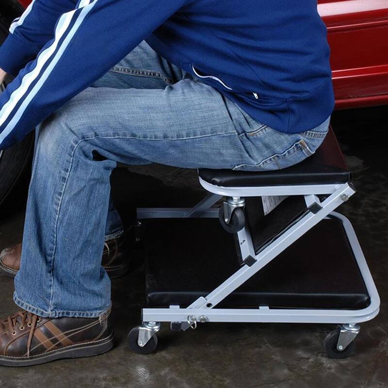 Pro-Lift Z Creeper 2-in-1 Creeper and Seat 36 in. with 6 Casters and 300 lbs. Capacity - C-2036D