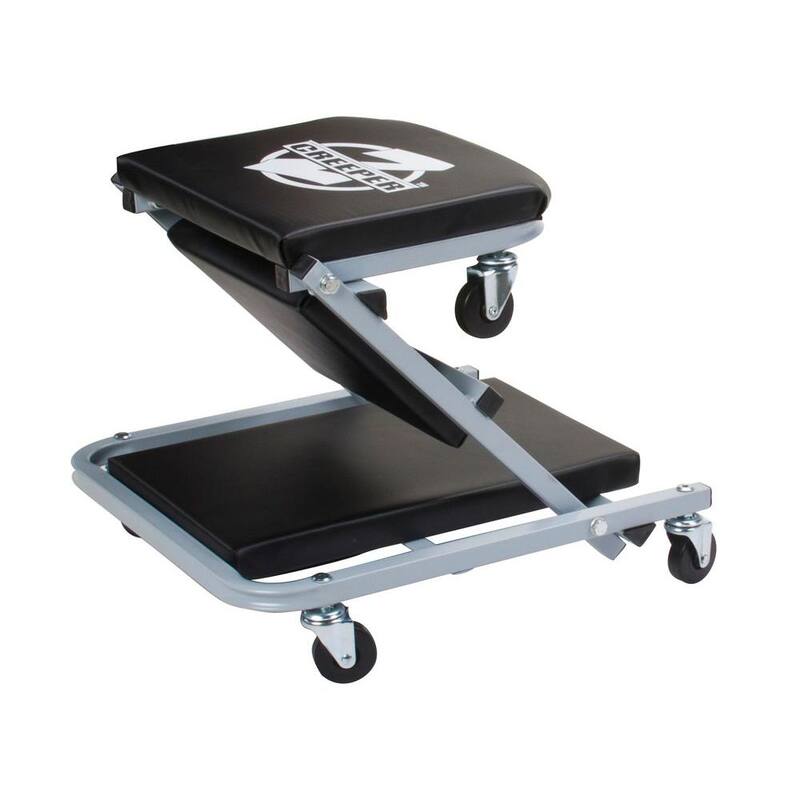 Pro-Lift Z Creeper 2-in-1 Creeper and Seat 36 in. with 6 Casters and 300 lbs. Capacity - C-2036D