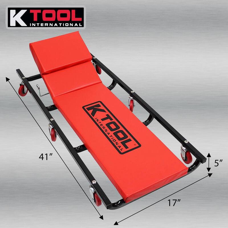 K Tool International 40 in. Metal Frame Creeper - KTI74961